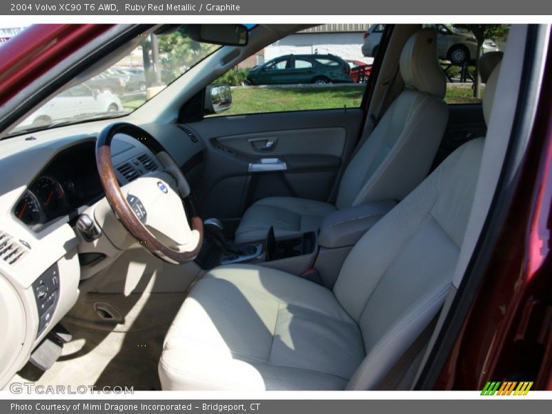 Ruby Red Metallic / Graphite 2004 Volvo XC90 T6 AWD