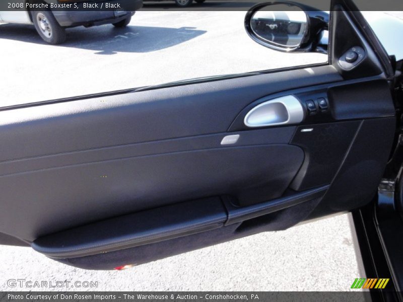 Black / Black 2008 Porsche Boxster S