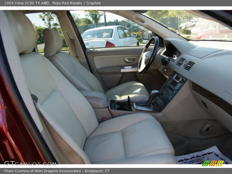 Ruby Red Metallic / Graphite 2004 Volvo XC90 T6 AWD