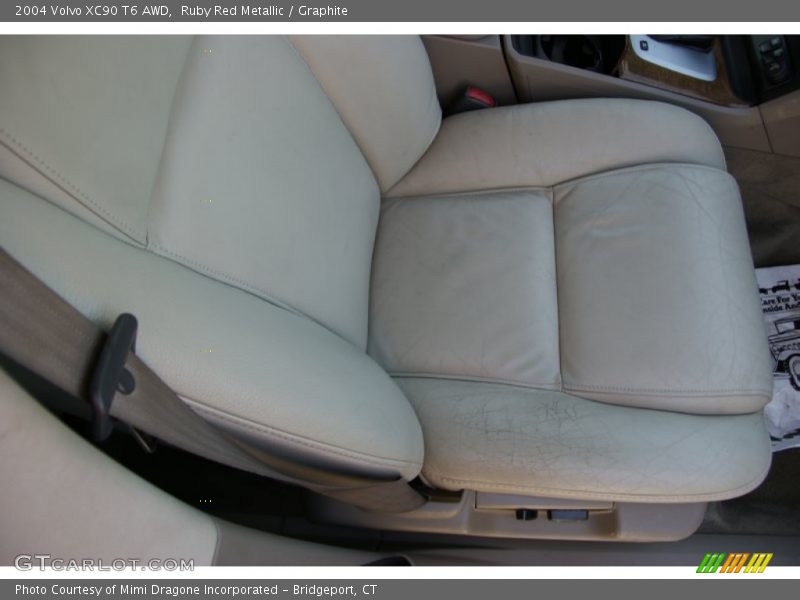 Ruby Red Metallic / Graphite 2004 Volvo XC90 T6 AWD