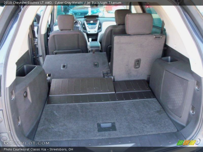 Cyber Gray Metallic / Jet Black/Light Titanium 2010 Chevrolet Equinox LT AWD