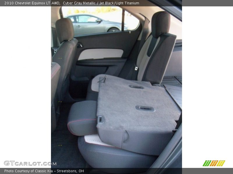 Cyber Gray Metallic / Jet Black/Light Titanium 2010 Chevrolet Equinox LT AWD