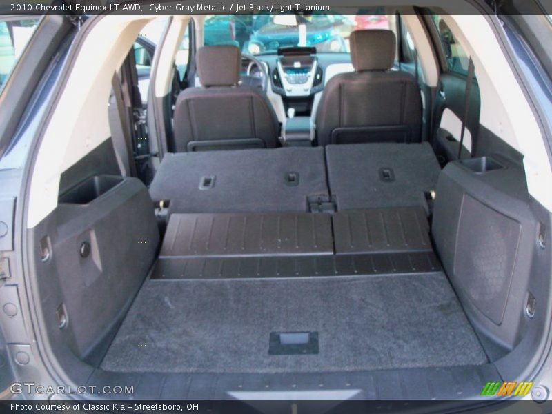 Cyber Gray Metallic / Jet Black/Light Titanium 2010 Chevrolet Equinox LT AWD
