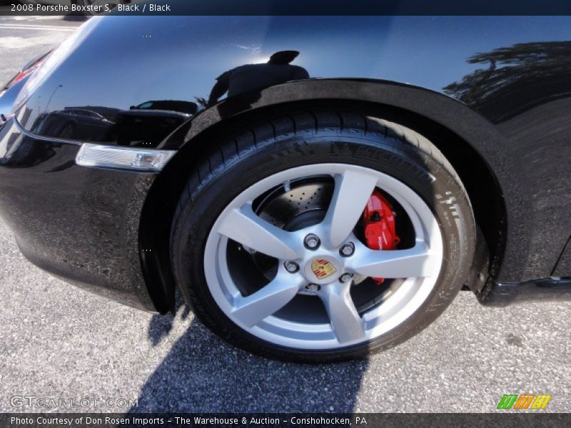 Black / Black 2008 Porsche Boxster S