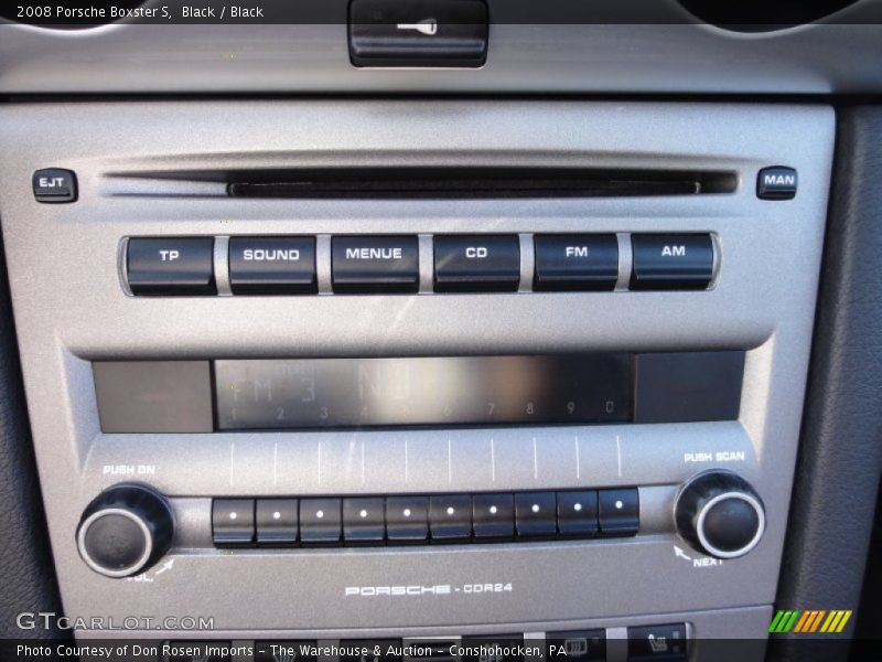 Controls of 2008 Boxster S