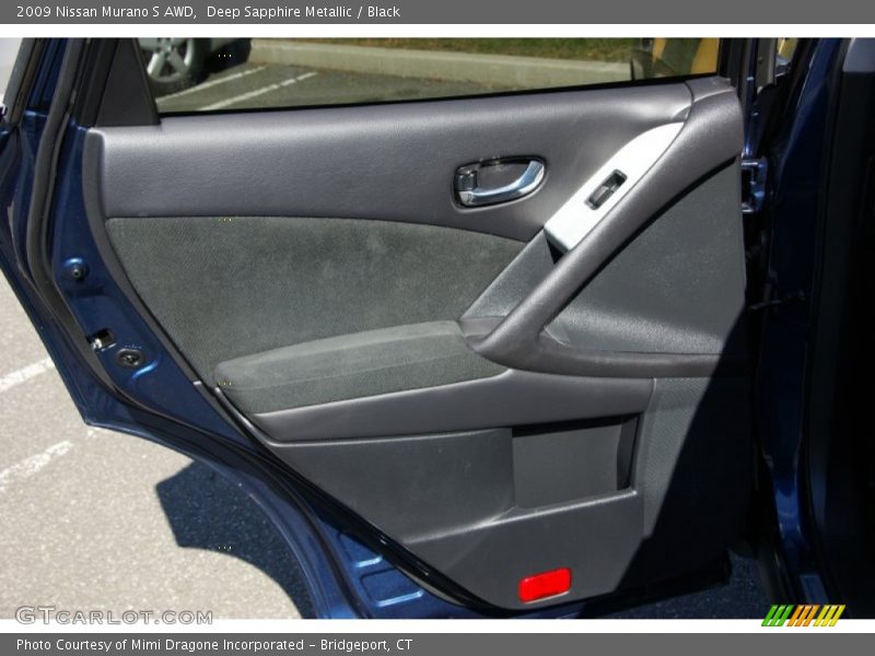 Deep Sapphire Metallic / Black 2009 Nissan Murano S AWD