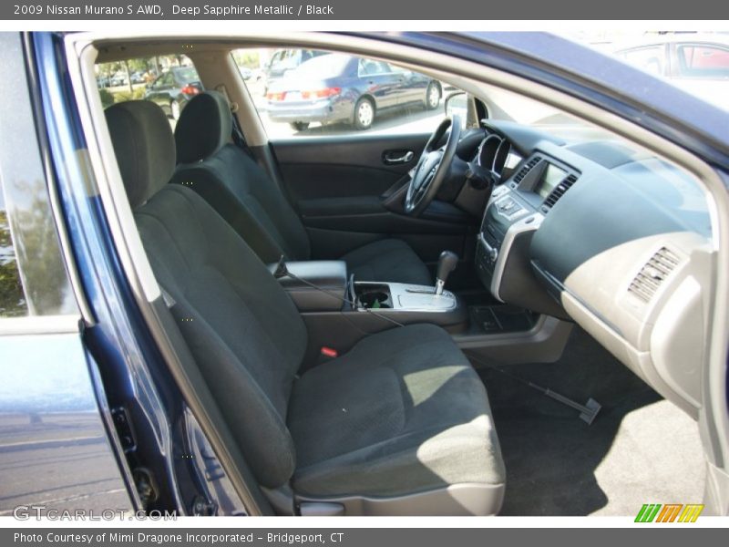 Deep Sapphire Metallic / Black 2009 Nissan Murano S AWD