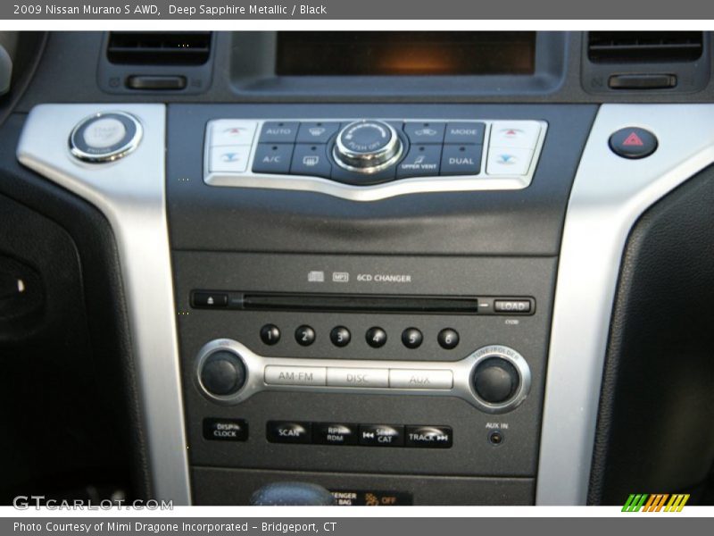Deep Sapphire Metallic / Black 2009 Nissan Murano S AWD