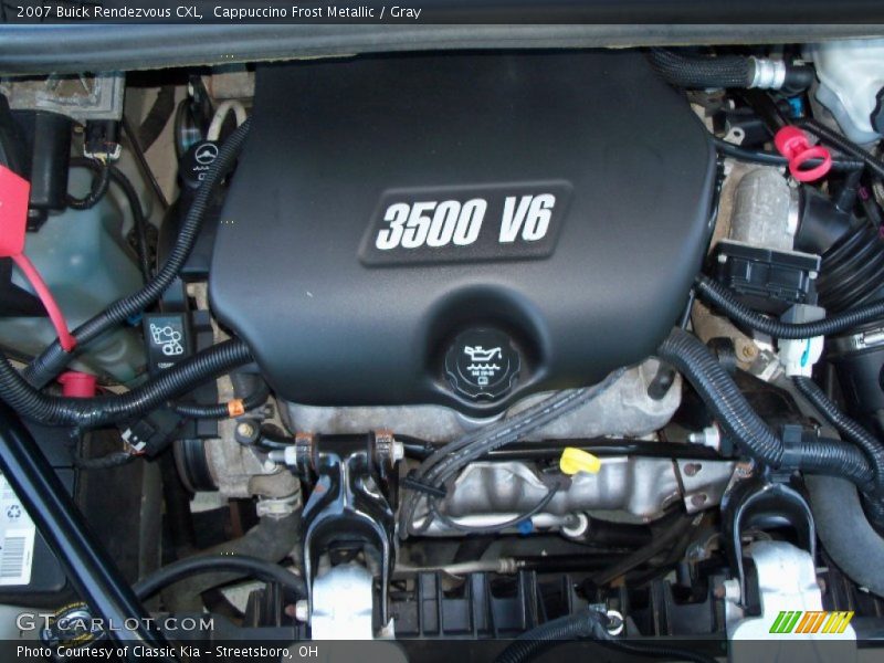Cappuccino Frost Metallic / Gray 2007 Buick Rendezvous CXL