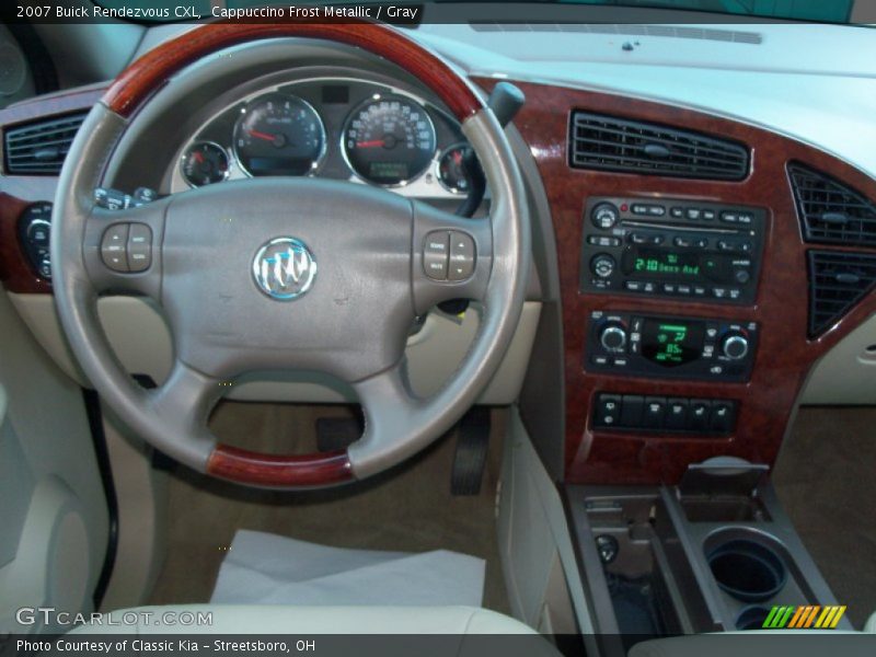Cappuccino Frost Metallic / Gray 2007 Buick Rendezvous CXL