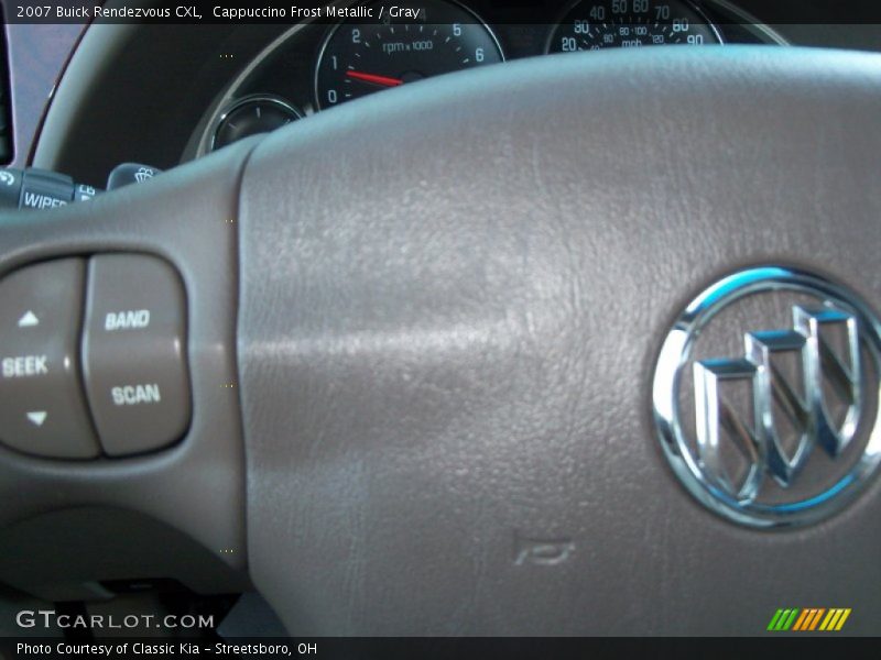 Cappuccino Frost Metallic / Gray 2007 Buick Rendezvous CXL