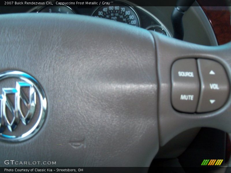 Cappuccino Frost Metallic / Gray 2007 Buick Rendezvous CXL