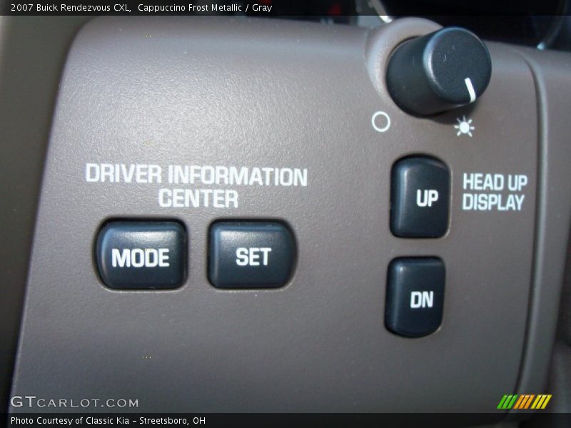 Cappuccino Frost Metallic / Gray 2007 Buick Rendezvous CXL