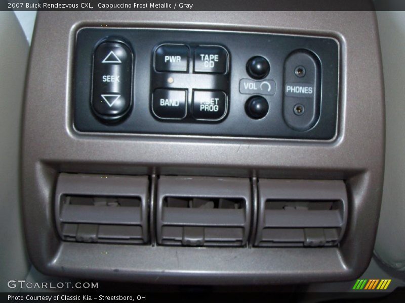 Cappuccino Frost Metallic / Gray 2007 Buick Rendezvous CXL