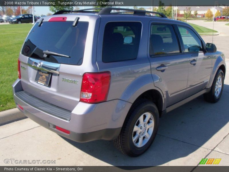 Tungsten Gray Metallic / Charcoal Black 2008 Mazda Tribute i Touring