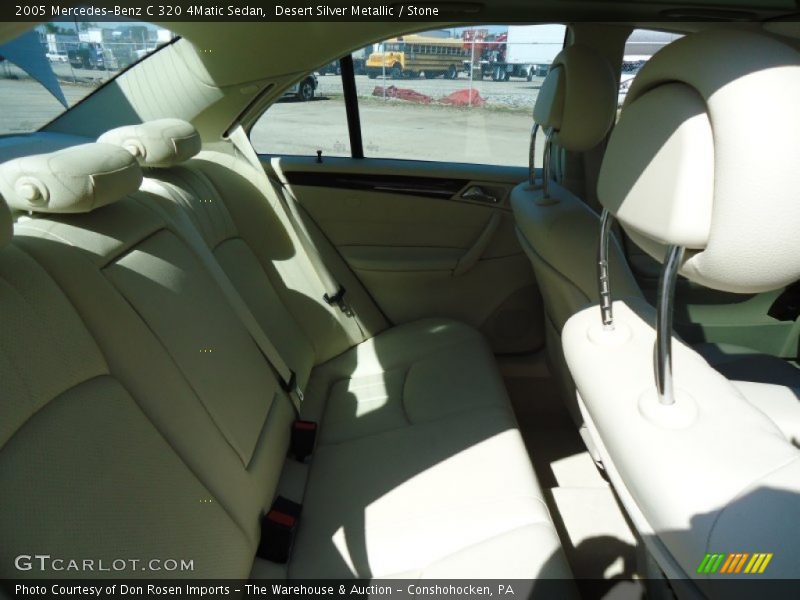 Desert Silver Metallic / Stone 2005 Mercedes-Benz C 320 4Matic Sedan