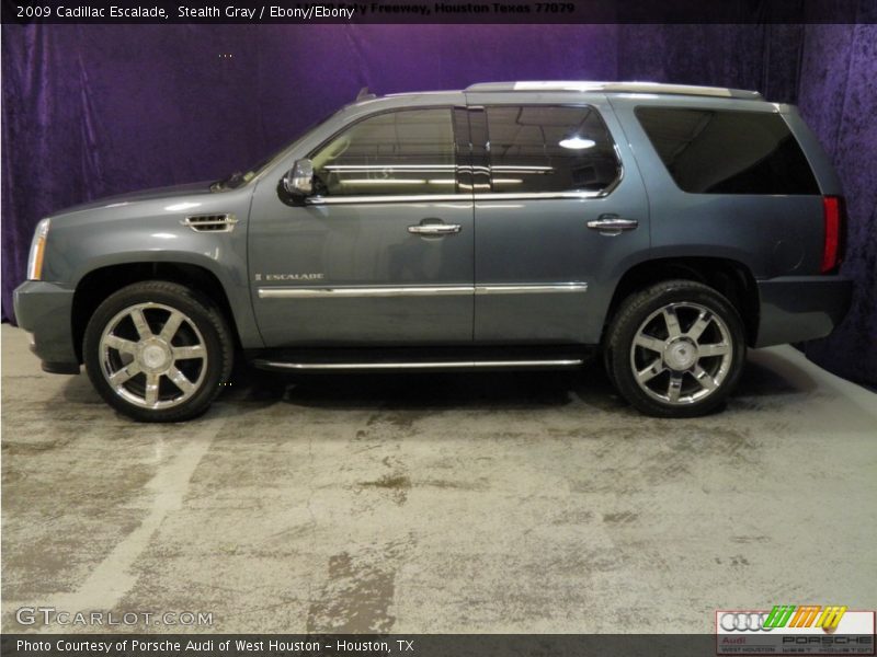 Stealth Gray / Ebony/Ebony 2009 Cadillac Escalade