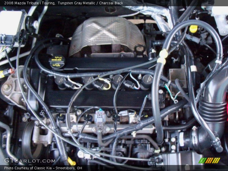 Tungsten Gray Metallic / Charcoal Black 2008 Mazda Tribute i Touring