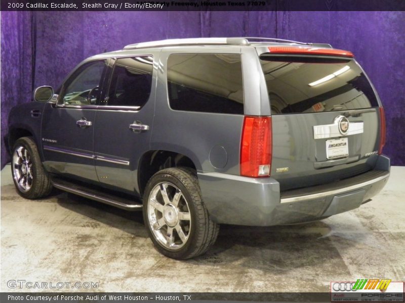 Stealth Gray / Ebony/Ebony 2009 Cadillac Escalade