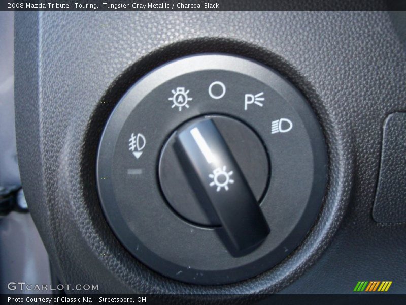 Tungsten Gray Metallic / Charcoal Black 2008 Mazda Tribute i Touring