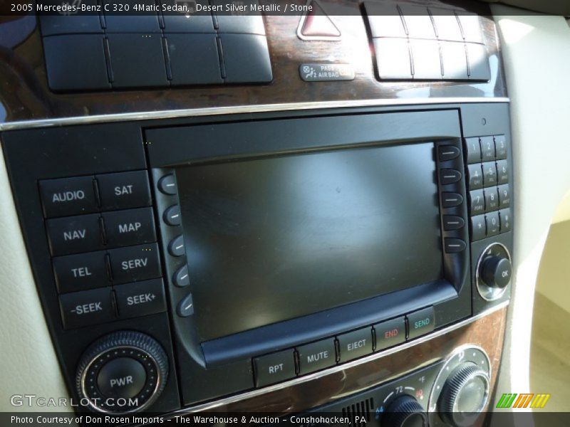 Controls of 2005 C 320 4Matic Sedan