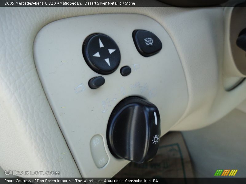 Controls of 2005 C 320 4Matic Sedan