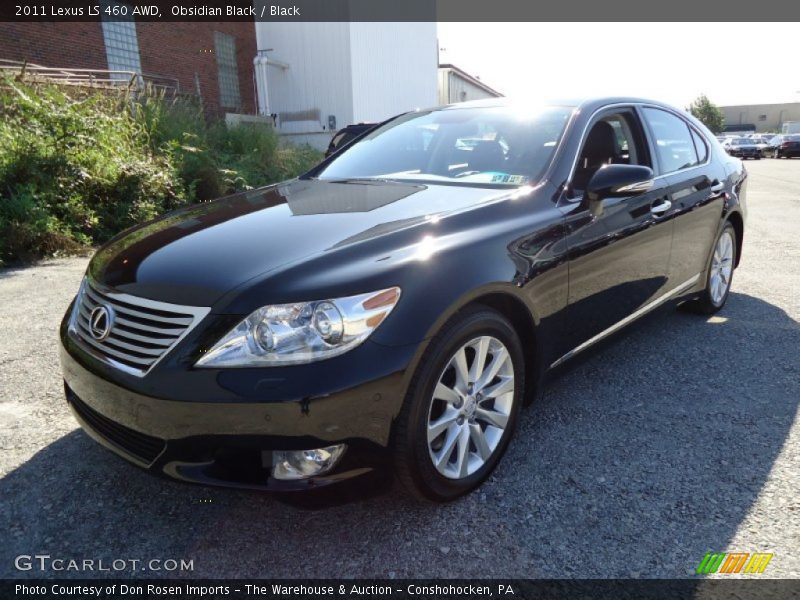 Front 3/4 View of 2011 LS 460 AWD