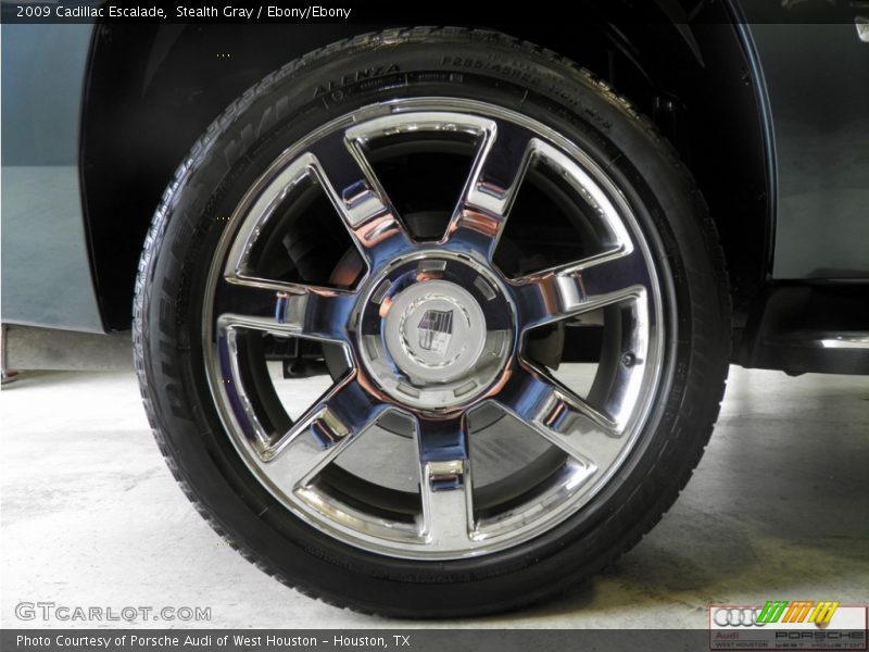 Stealth Gray / Ebony/Ebony 2009 Cadillac Escalade