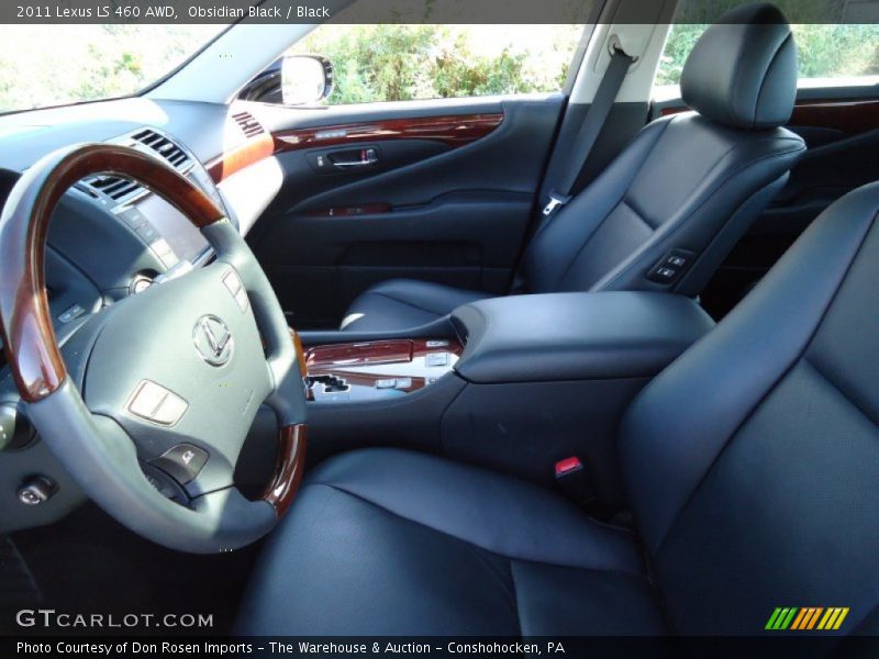  2011 LS 460 AWD Black Interior