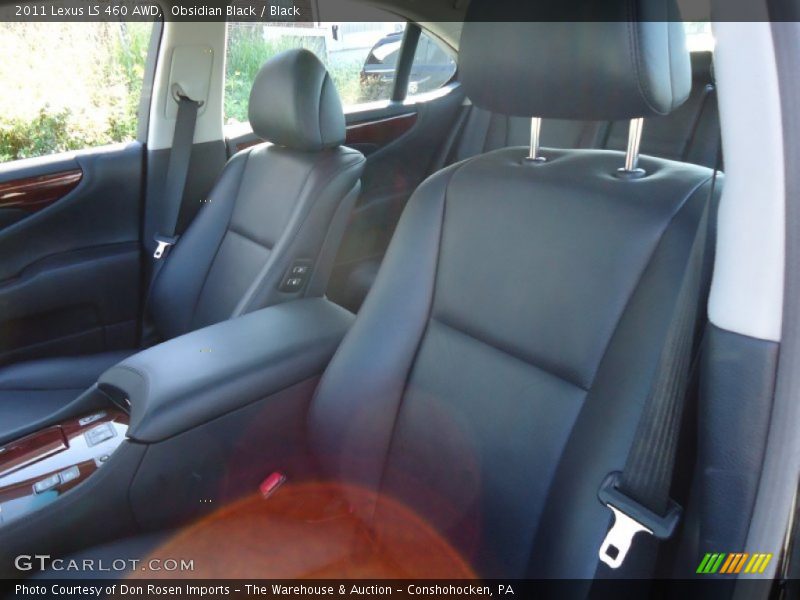 Obsidian Black / Black 2011 Lexus LS 460 AWD