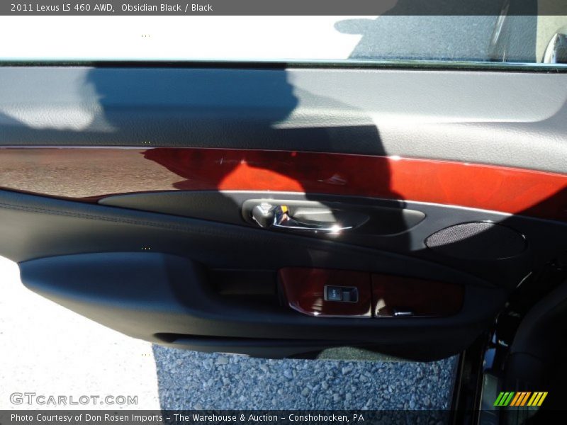 Obsidian Black / Black 2011 Lexus LS 460 AWD