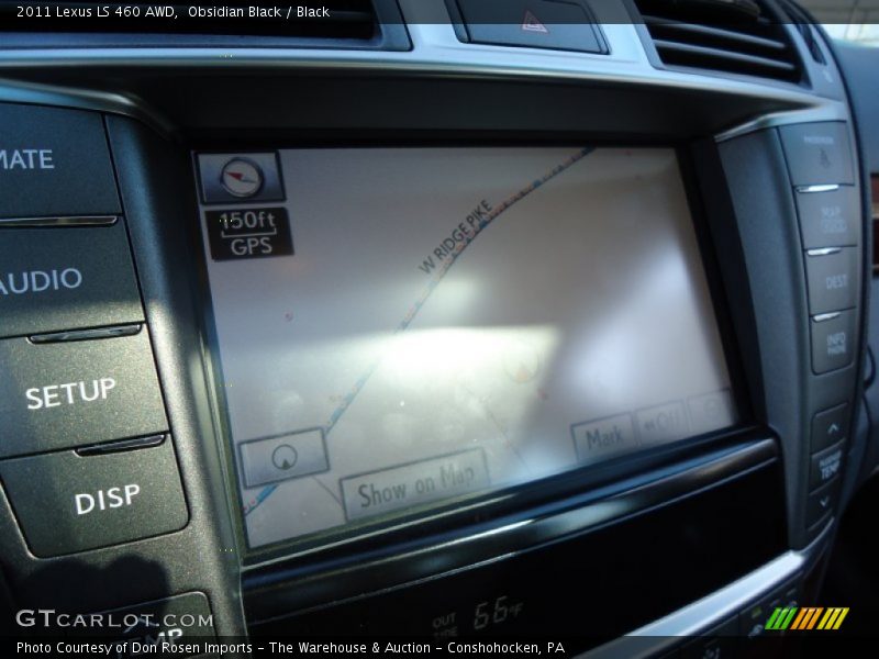 Navigation of 2011 LS 460 AWD