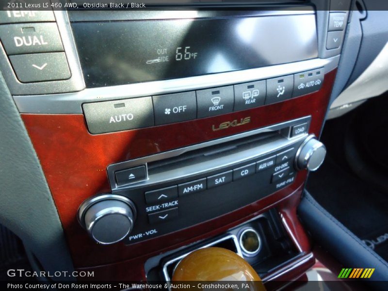 Controls of 2011 LS 460 AWD