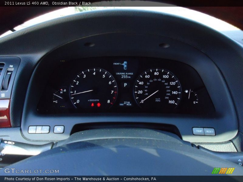  2011 LS 460 AWD 460 AWD Gauges