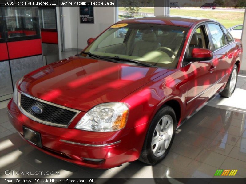 Redfire Metallic / Pebble Beige 2005 Ford Five Hundred SEL