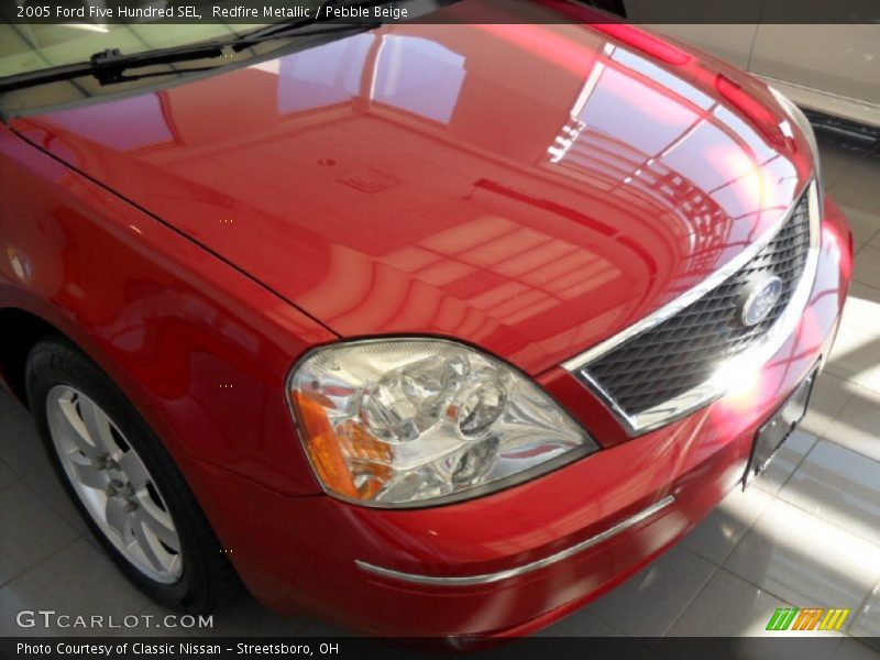 Redfire Metallic / Pebble Beige 2005 Ford Five Hundred SEL