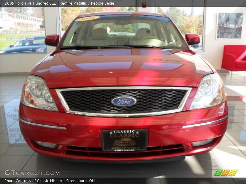 Redfire Metallic / Pebble Beige 2005 Ford Five Hundred SEL