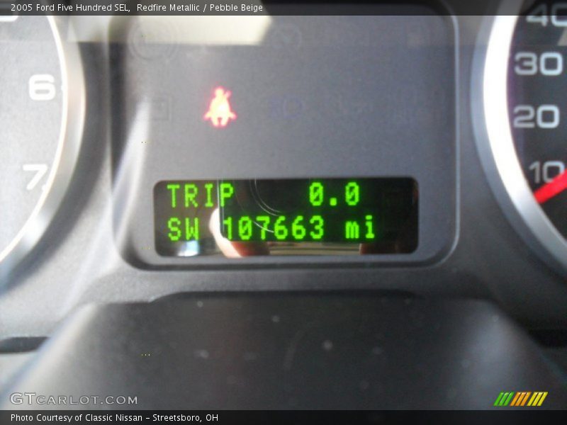 Redfire Metallic / Pebble Beige 2005 Ford Five Hundred SEL