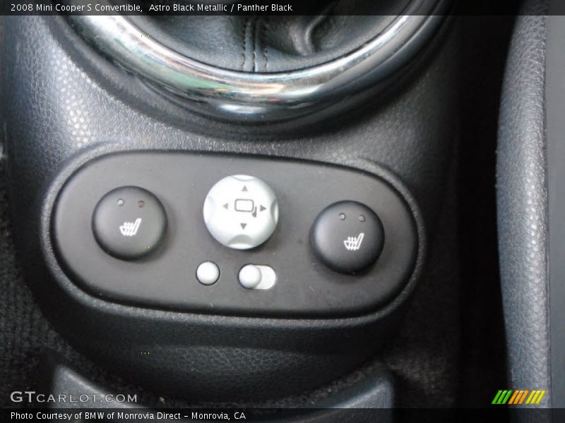 Astro Black Metallic / Panther Black 2008 Mini Cooper S Convertible