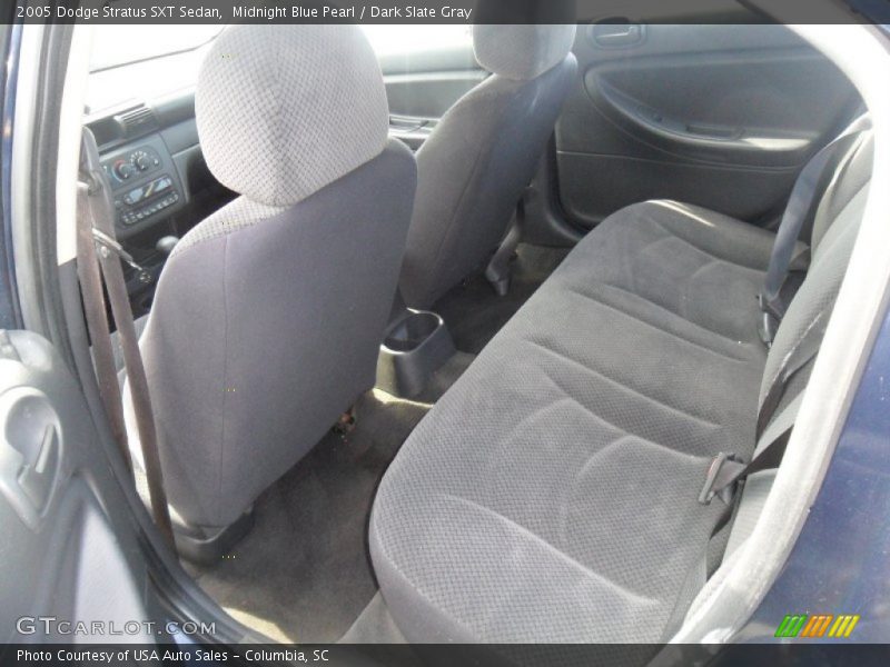 Midnight Blue Pearl / Dark Slate Gray 2005 Dodge Stratus SXT Sedan