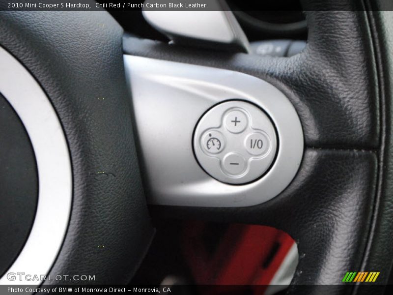 Controls of 2010 Cooper S Hardtop