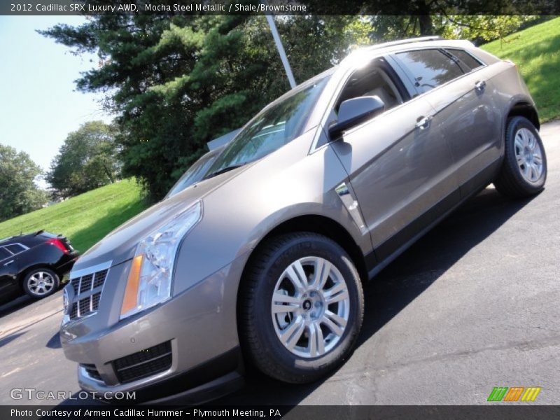 Mocha Steel Metallic / Shale/Brownstone 2012 Cadillac SRX Luxury AWD