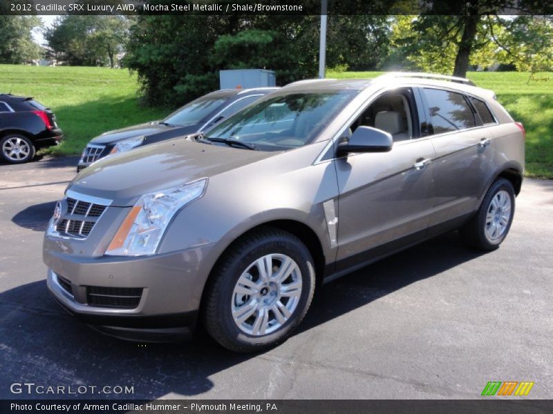 Mocha Steel Metallic / Shale/Brownstone 2012 Cadillac SRX Luxury AWD