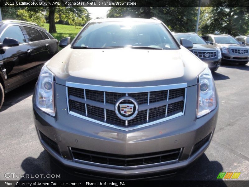 Mocha Steel Metallic / Shale/Brownstone 2012 Cadillac SRX Luxury AWD