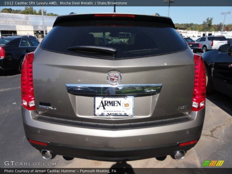 Mocha Steel Metallic / Shale/Brownstone 2012 Cadillac SRX Luxury AWD