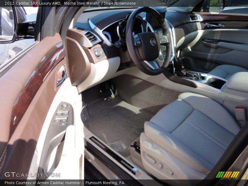 Mocha Steel Metallic / Shale/Brownstone 2012 Cadillac SRX Luxury AWD