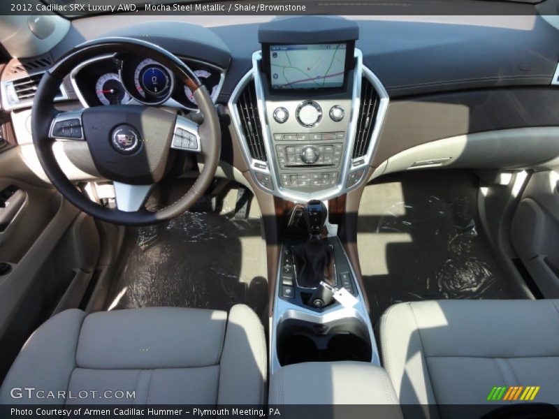 Mocha Steel Metallic / Shale/Brownstone 2012 Cadillac SRX Luxury AWD