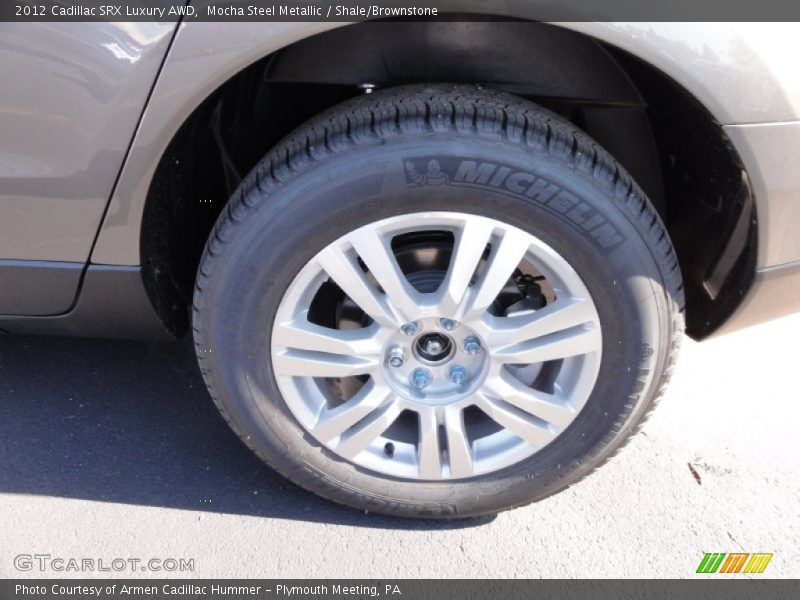 Mocha Steel Metallic / Shale/Brownstone 2012 Cadillac SRX Luxury AWD