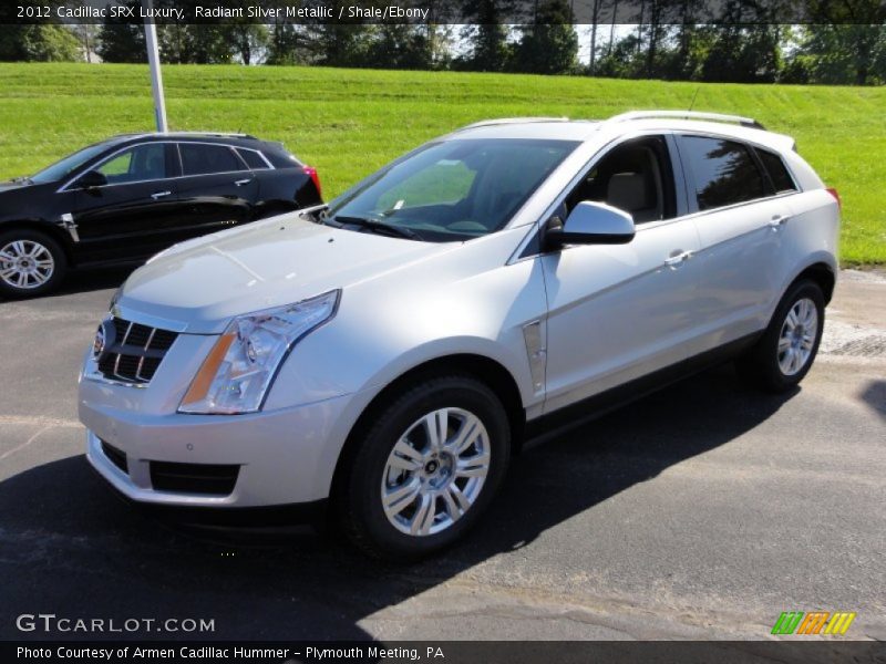 Radiant Silver Metallic / Shale/Ebony 2012 Cadillac SRX Luxury
