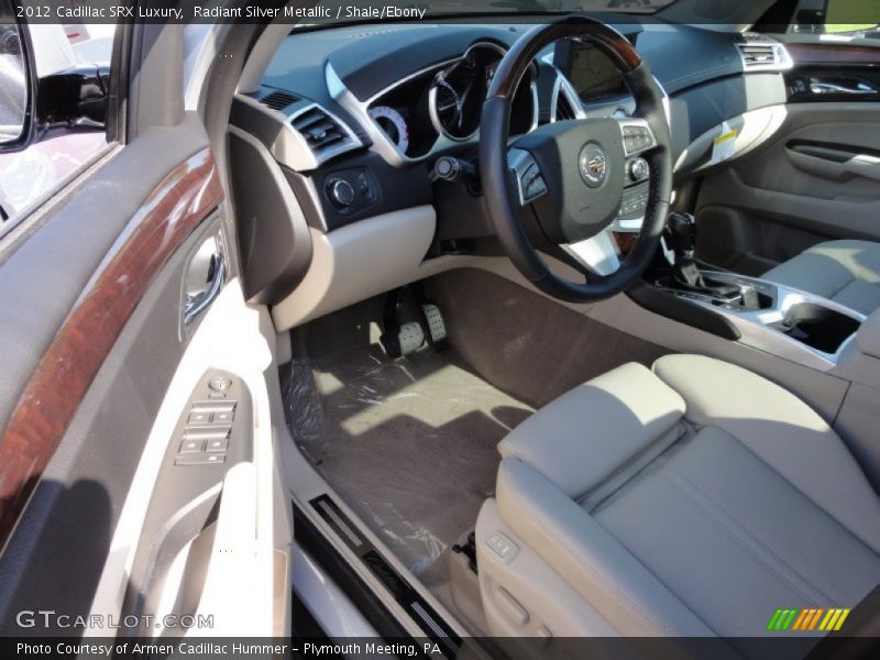 Radiant Silver Metallic / Shale/Ebony 2012 Cadillac SRX Luxury